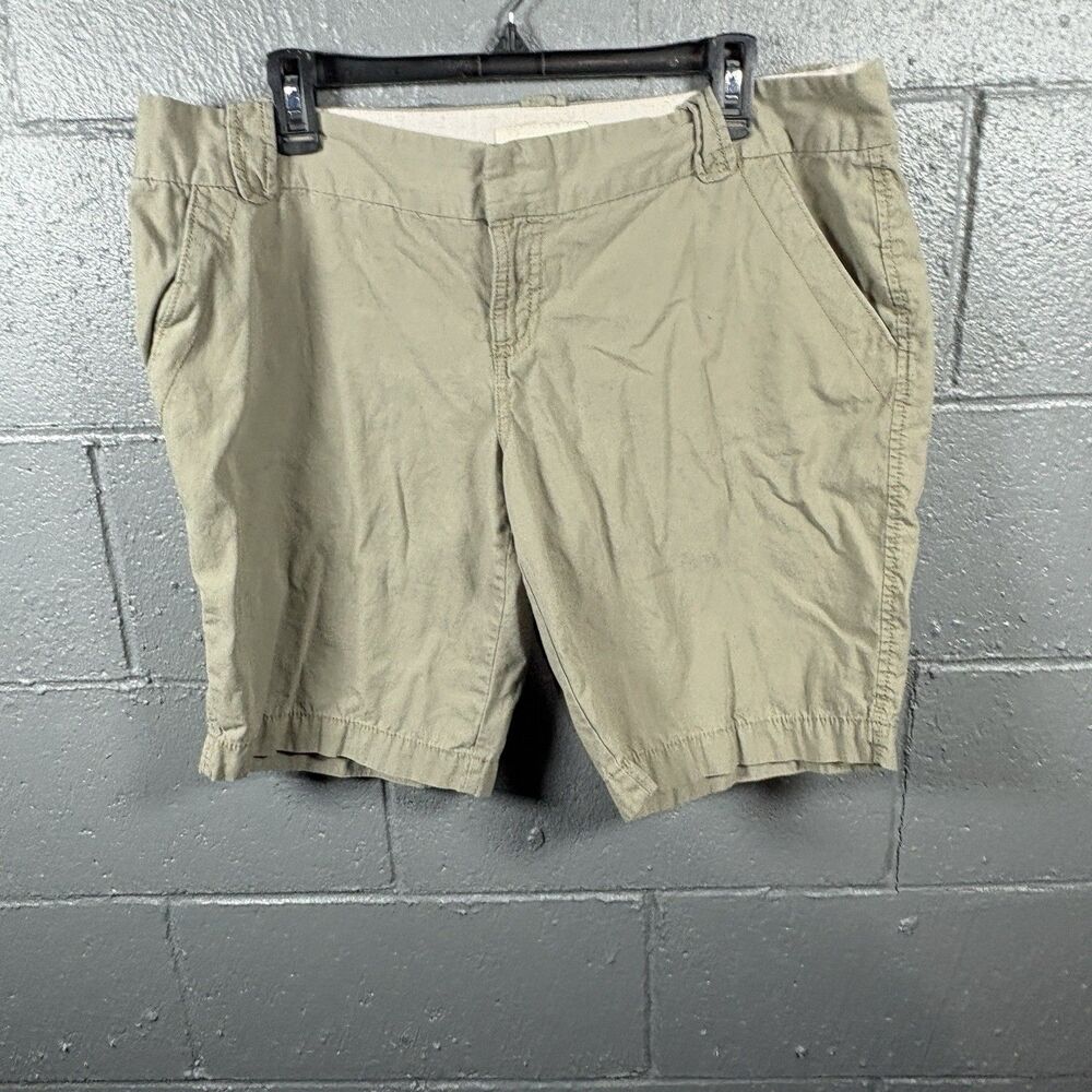 Old Navy Shorts Women 14 Cotton Casual Summer Coastal Comfort Classic Fit